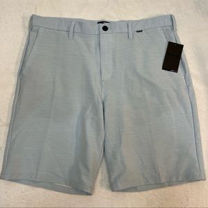 Hurley Nike dri fit blue/grey shorts size 36